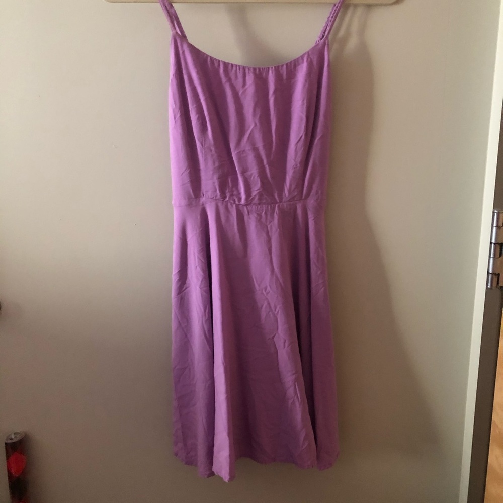Purple dress